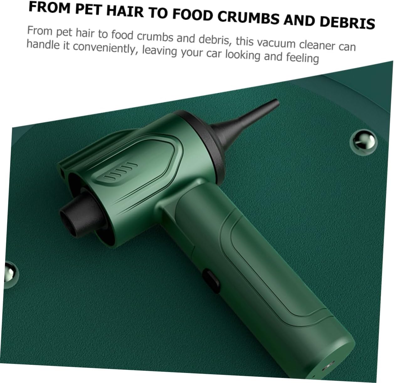 Handheld Cordless Vacuum Cleaner for Car Portable Mini Vacuum Powerful Suction for Car Interior and Upholstery Cleaning