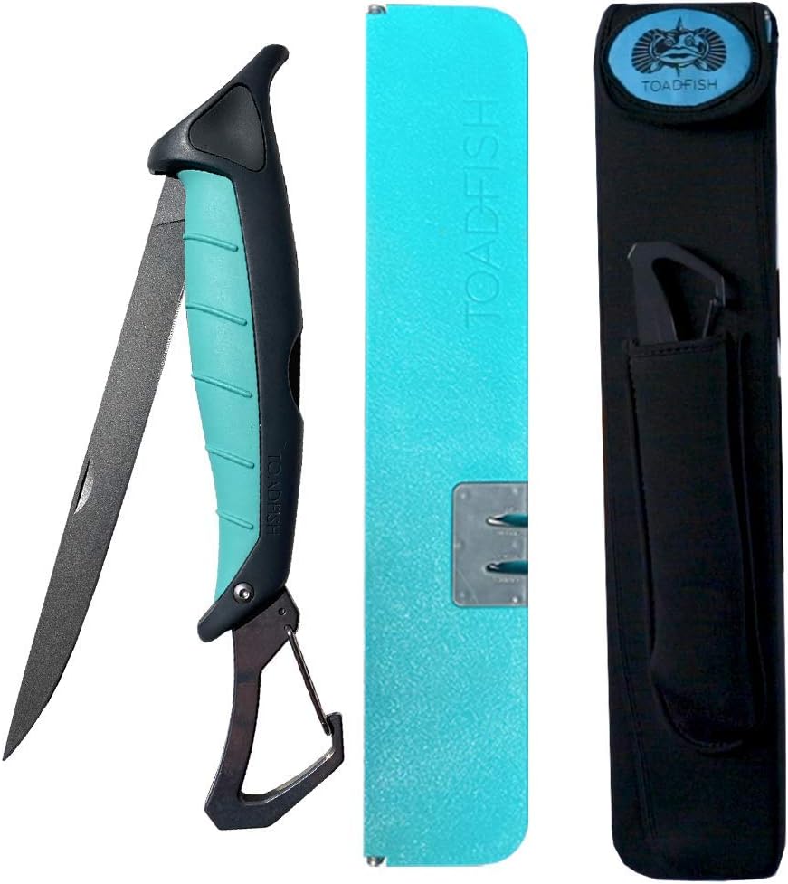 Stowaway Fillet System, 7" Folding Fillet Knife, Regular Size Folding Cutting Board…