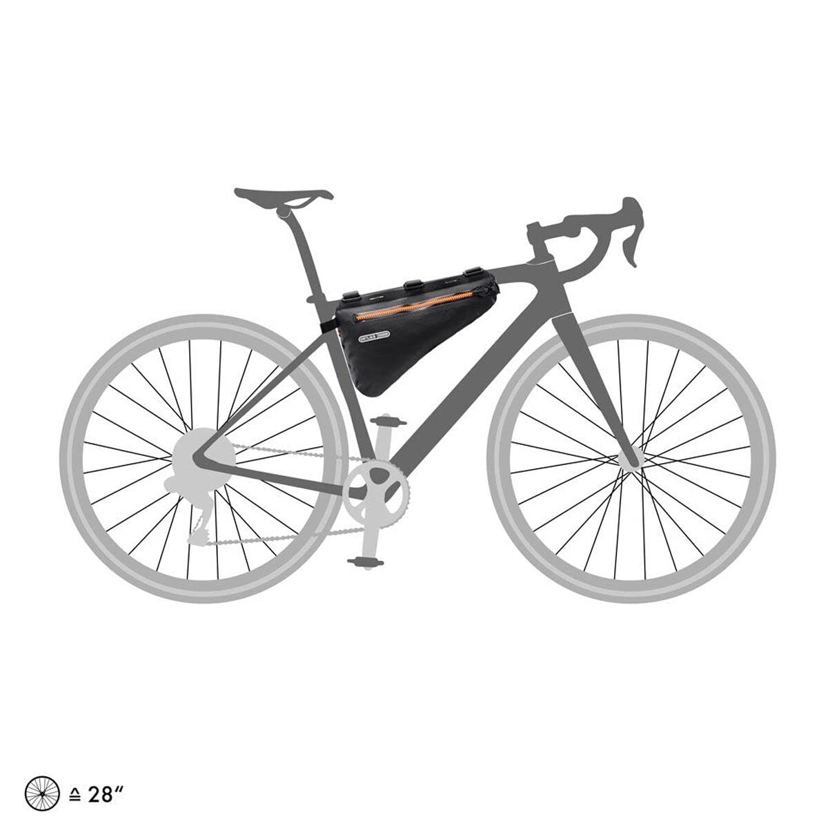 Amazon.co.jp: Ortlieb 自転車パッキングフレームパック - 6L ブラック
