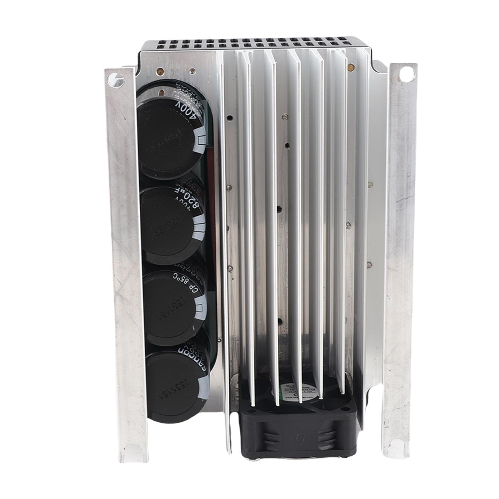 Fafeicy Inversor Solar 4KW Variador de Frecuencia Variable Monofásico, Controlador MPPT de Aluminio Retardante de Llama para PC, DC200 a 400V a 0 a 220VAC, para Sistemas de Bombas de Agua
