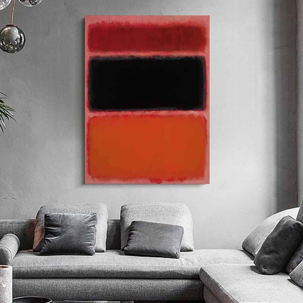 Amazon｜マーク・ロスコ-Red and Brown 絵画 インテリア おしゃれ