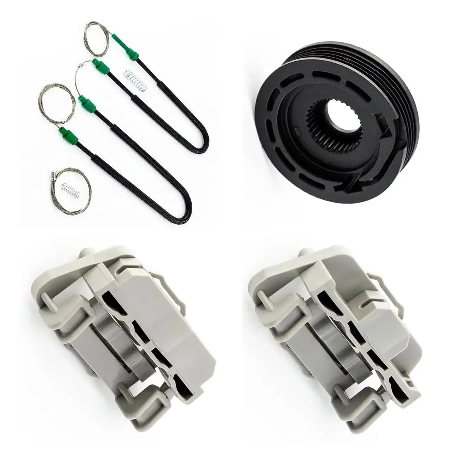 UFITIDU Window Regulator for Jaguar S Type Front Left Window Regulator Repair Kit