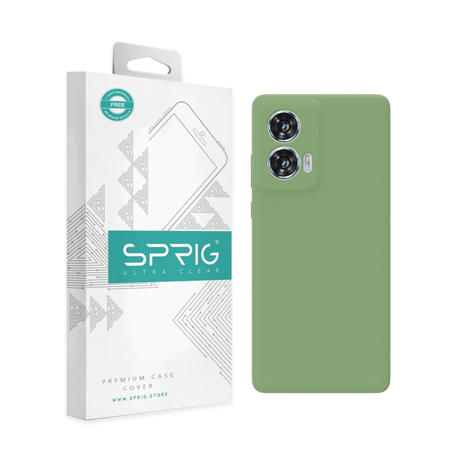 SPRIG Compatible with Moto Edge 50 Fusion Liquid Silicone Premium Back Cover Drop Tested Shock Proof Mobile Case for Men,Women,Boys and Girls with Camera Protection (Mint Green) (B0DDKZ6Y2W) Amazon Price History, Amazon Price Tracker