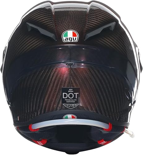 Miniatura 4 de AGV Pista GP RR Mono Street Casco Rojo Carbono-2XL