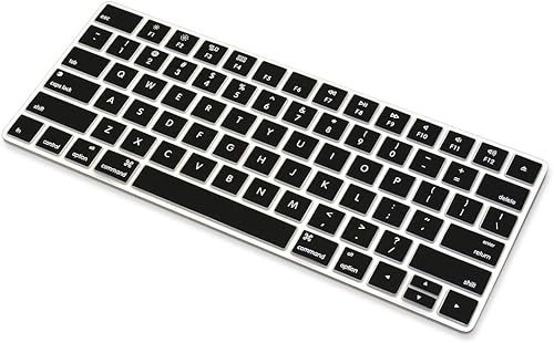ProElife Funda protectora de teclado de silicona ultra fina para Apple iMac Magic Keyboard y Magic Keyboard 2 US Layout (MLA22LA-A1644, 2015 2016