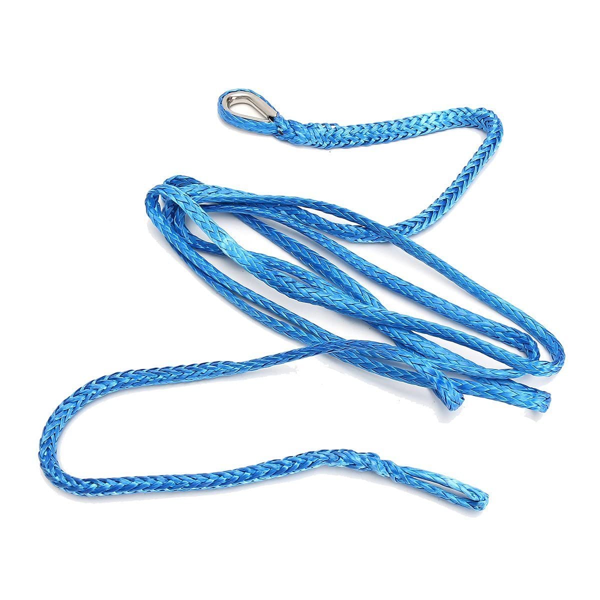 Buy GlobalNiche® Synthetic Winch Line Cable Plow Lift Rope Blue 7700LBS