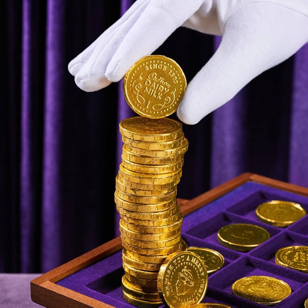 Cadbury christmas chocolate coins Clearance