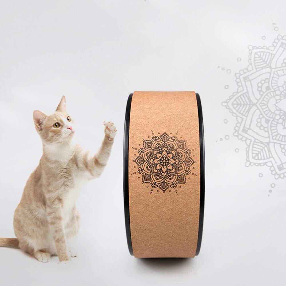 Yoga-Ring, Pilates mit Buddha Lotus, professionelles TPE-Yoga-Kreis, Fitnessstudio, Workout, Rückentrainingsgerät