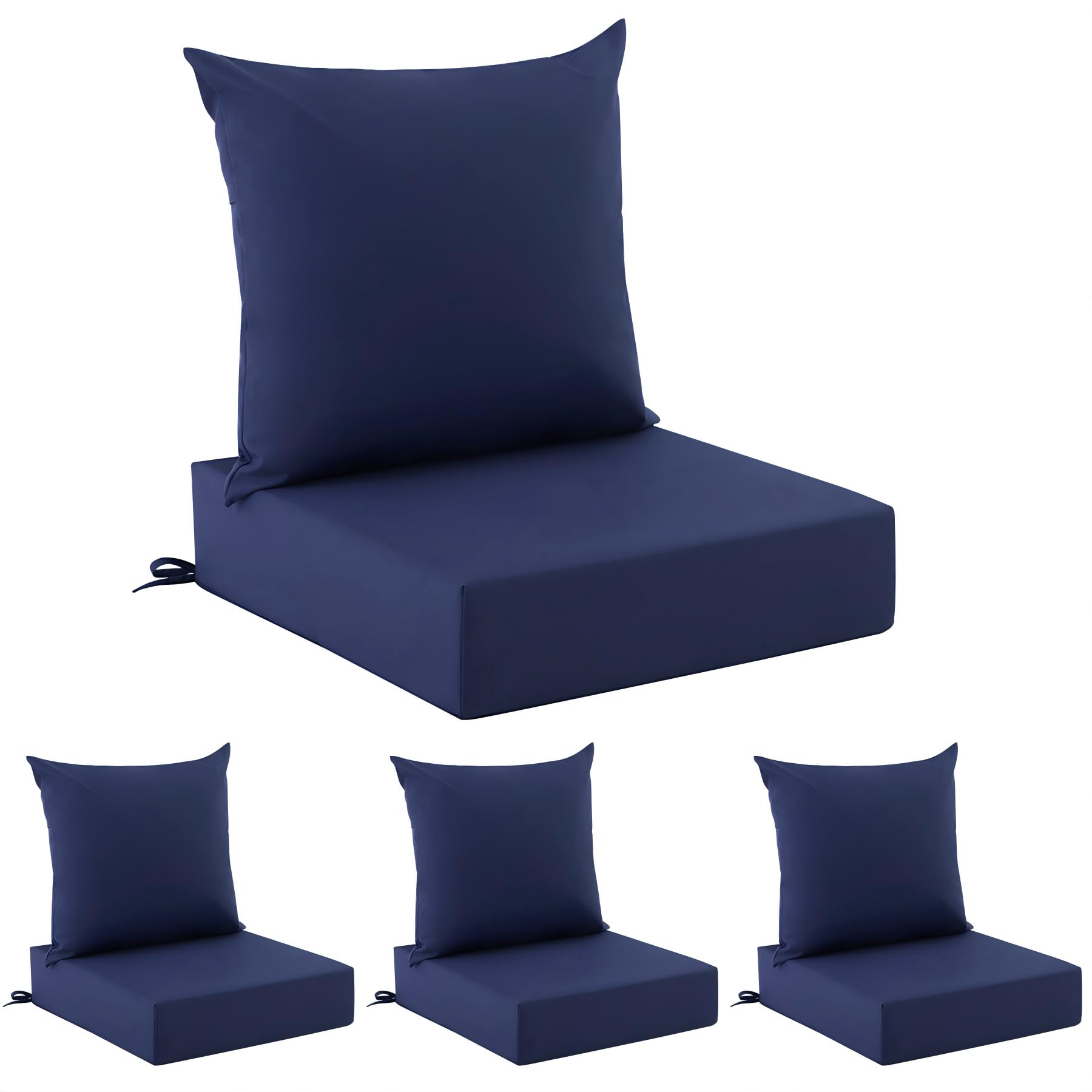 Photo 1 of Zonamat Outdoor Chair Cushions, Waterproof & Fade Resistant Patio Cushions