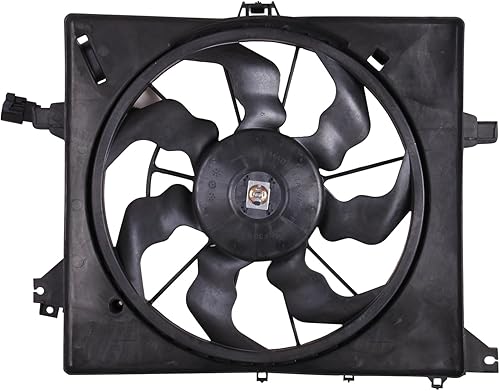 Miniatura 2 de TYG OE Reemplazo (CAPA Quality) Ventilador de refrigeración extra silencioso para 2014-2016(hasta 1-22-16) Kia Forte Koup  2014-2018 Forte5 1.6L