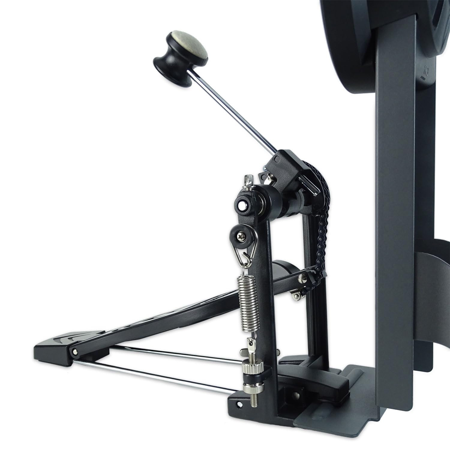 Bassdrum Kick Pedal con piastra elettrica e cavo