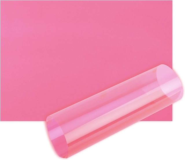 Acetate Sheets A3 OHP Sheet Colour Acetate Clear Film Plastic Light Filter Gel Reading Aid Thick 100 Micron Reading Aid (A3 Size - Pink - 10 Sheets)