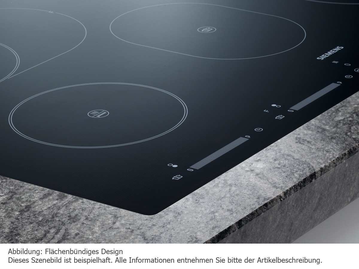 Siemens EH801KU12E eingebaut Kochfeld Induktion Schwarz Kochfeld