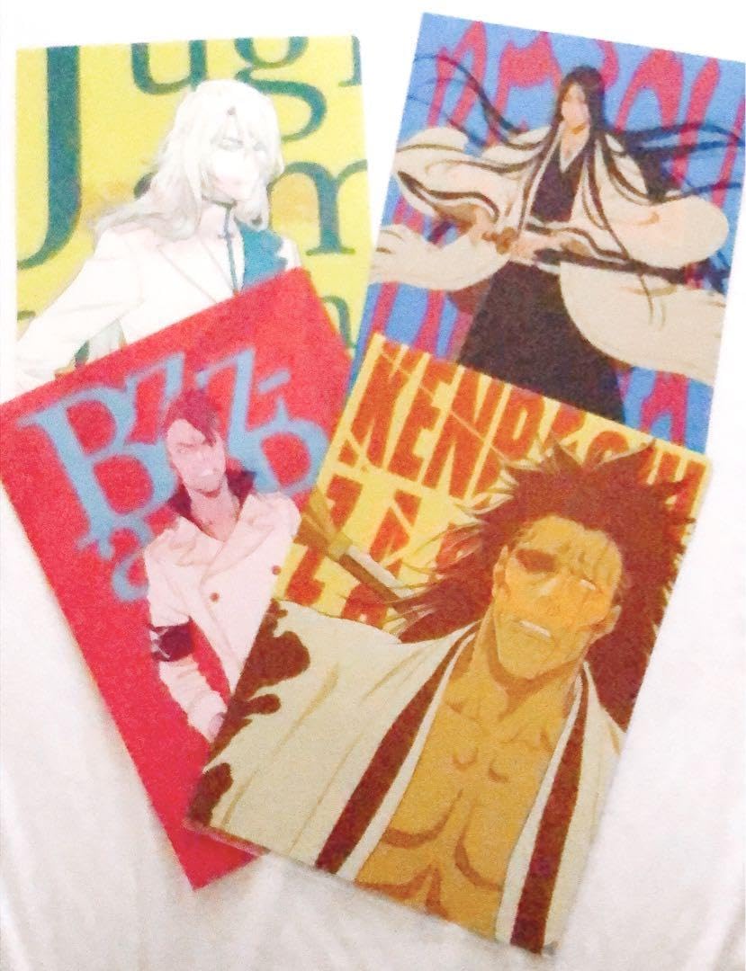 Amazon.co.jp: 4枚セット クリアファイル BLEACH グッズ 更木剣八