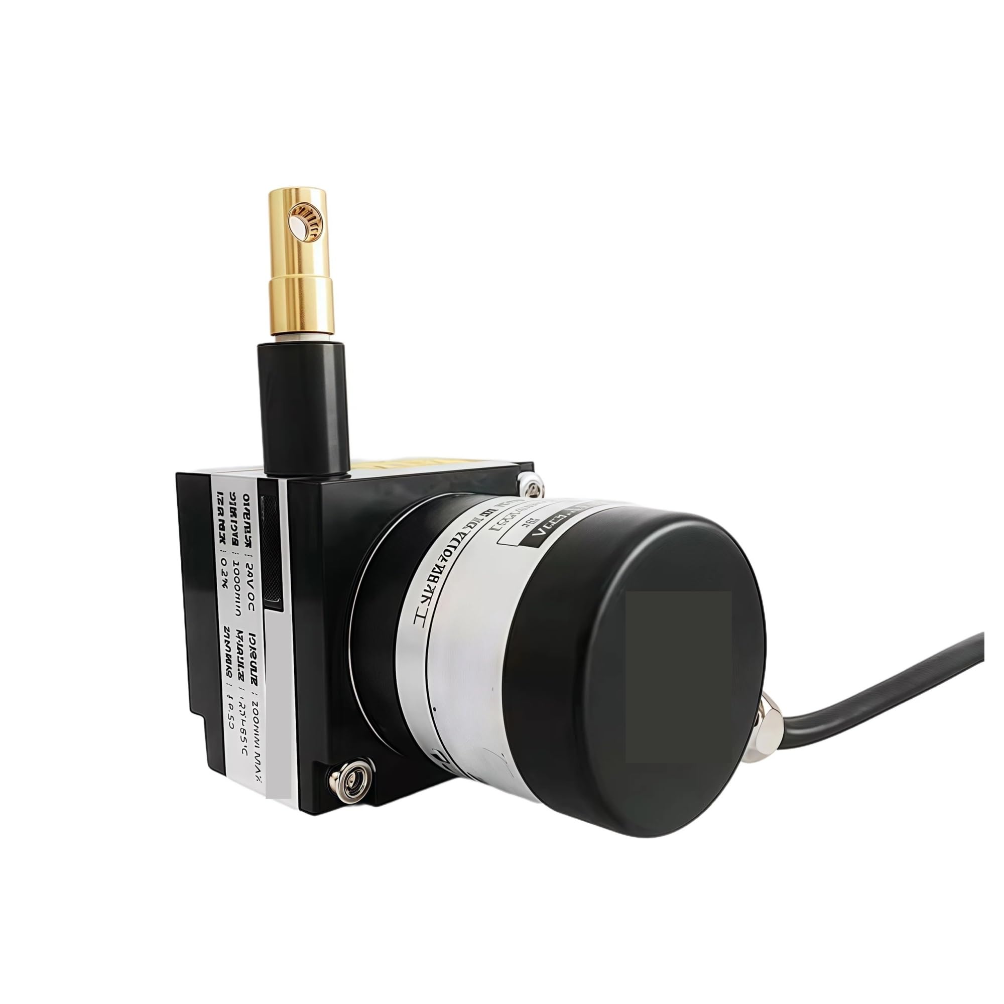 Potentiomètre de déplacement à câble de traction de 1500mm, capteur de câble de traction, codeur de position linéaire, transducteur de chaîne(0-10V)