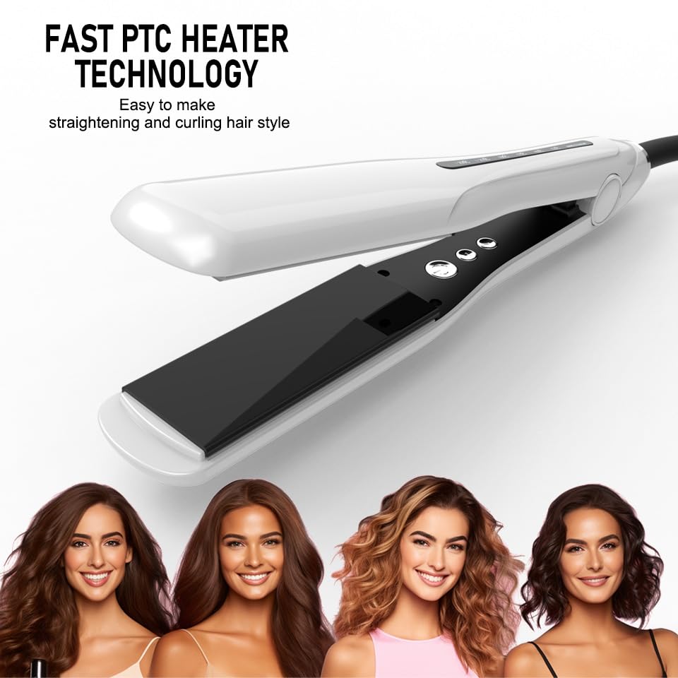 Plancha de Pelo Profesional con Control de Temperatura 130-230°C miniatura 4