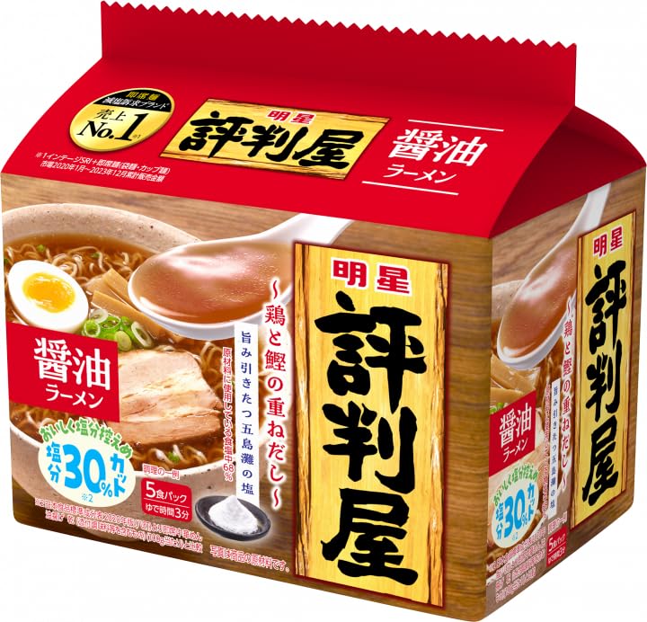 Amazon.co.jp: インスタント袋麺5食 6種類 合計30食 日清ラーメン屋