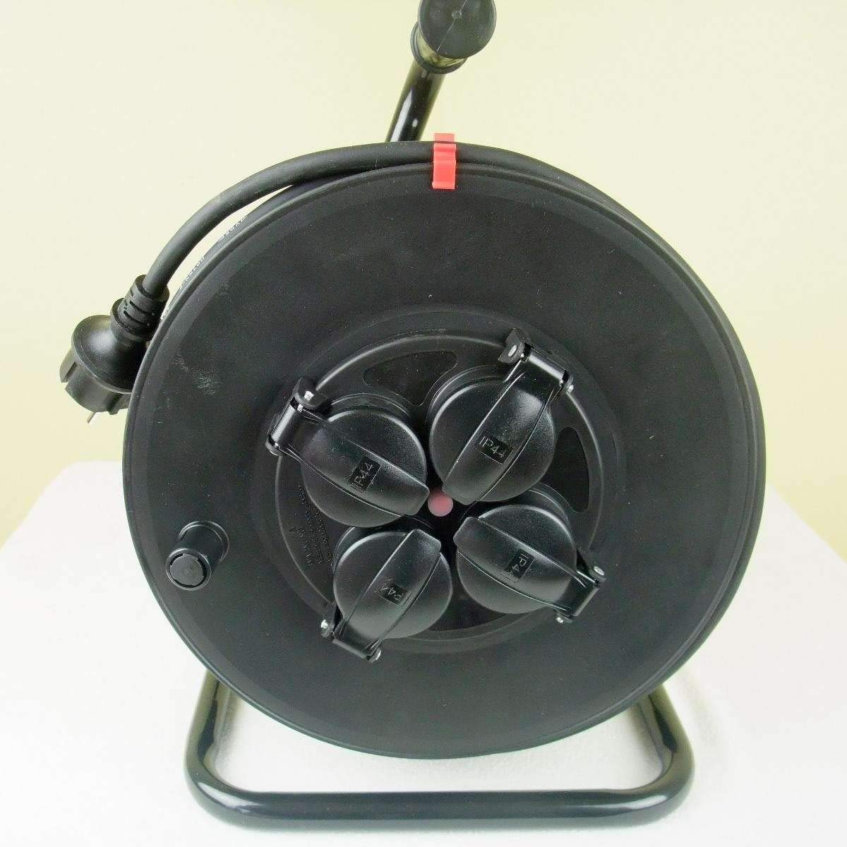 IP44 Schuko-Kabeltrommel 50m H07RN-F 3G1.5mm