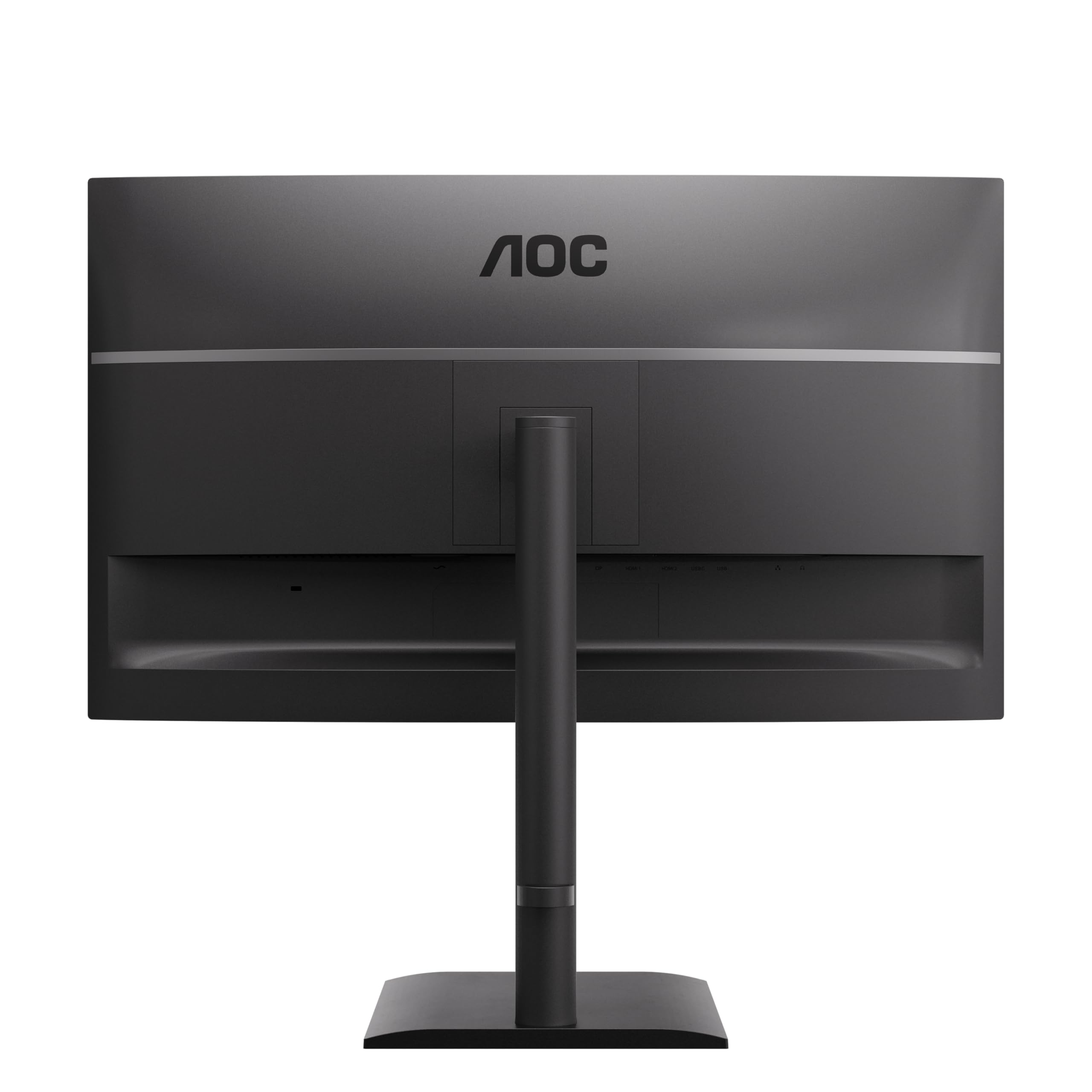 AOC U27E4CV Monitor 68.6 cm UHD 60Hz, panel IPS, 4ms GtG, synchronizacja adaptacyjna, obsługa HDR, regulacja wysokości, głośniki, (3840 x 2160 HDMI 2 x 2.0 DP 1 x 1,4 koncentrator USB), czarny