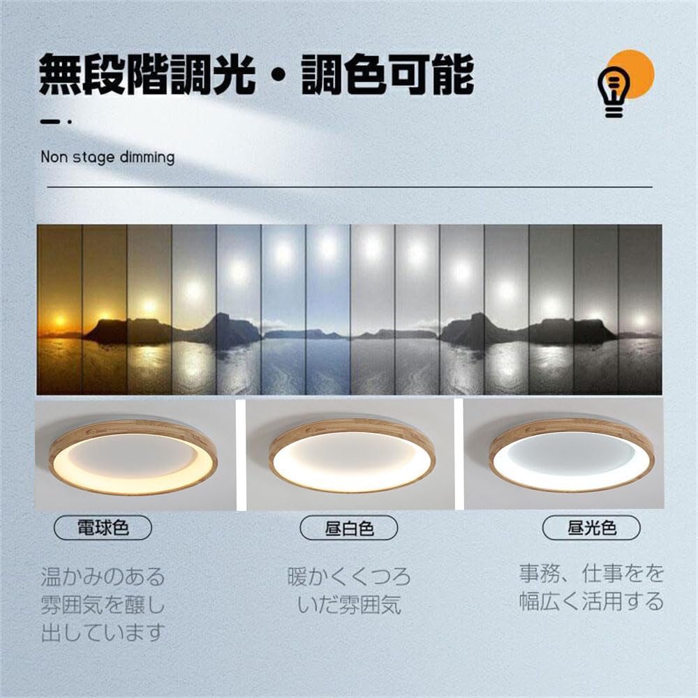 Amazon.co.jp : KOVOL LED シーリングライト 6畳 8畳 10畳 12畳 14畳