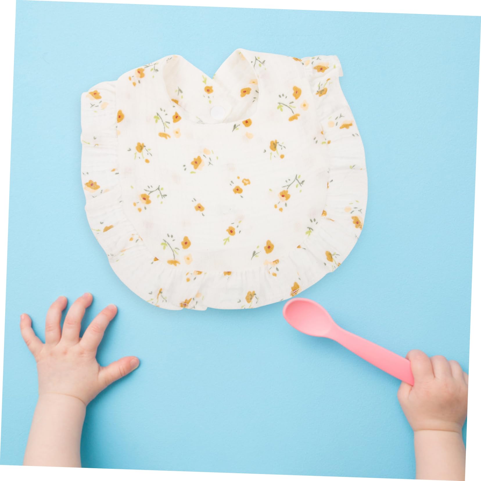 Abaodam 6pezzi Bavaglini Per Bavaglini Assorbenti e Reversibili Per Svezzamento e Teething Design Impermeabili Per