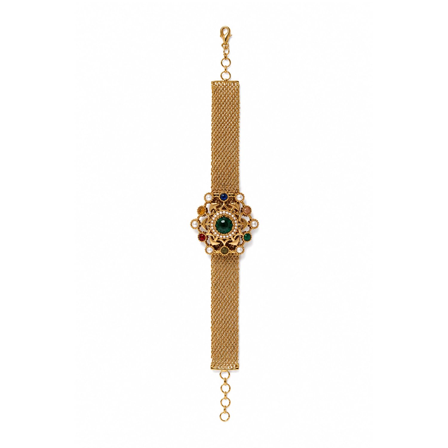 rubans Gold Plated Bracelet Jewellery Gift for Women & Girls-picture-1