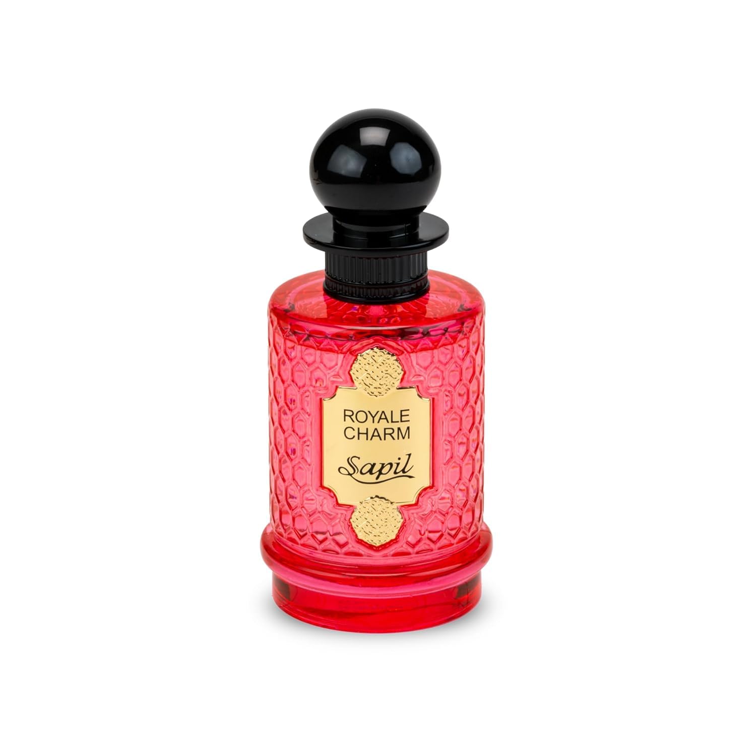 SapilRoyale Charm Unisex Eau De Parfum – Long-Lasting Arabic Perfume with Exotic Fruits, Soft Amber & Vanilla – Citrus Floral Luxury Fragrance for Men & Women – Dubai Perfume – 3.38 oz
