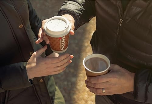 Miniatura 4 de Taster's Choice & Coffee Mate Bundle Aproximadamente 100 paquetes de café instantáneo Nescafe Taster's Choice House Blend, aproximadamente 3.53 -