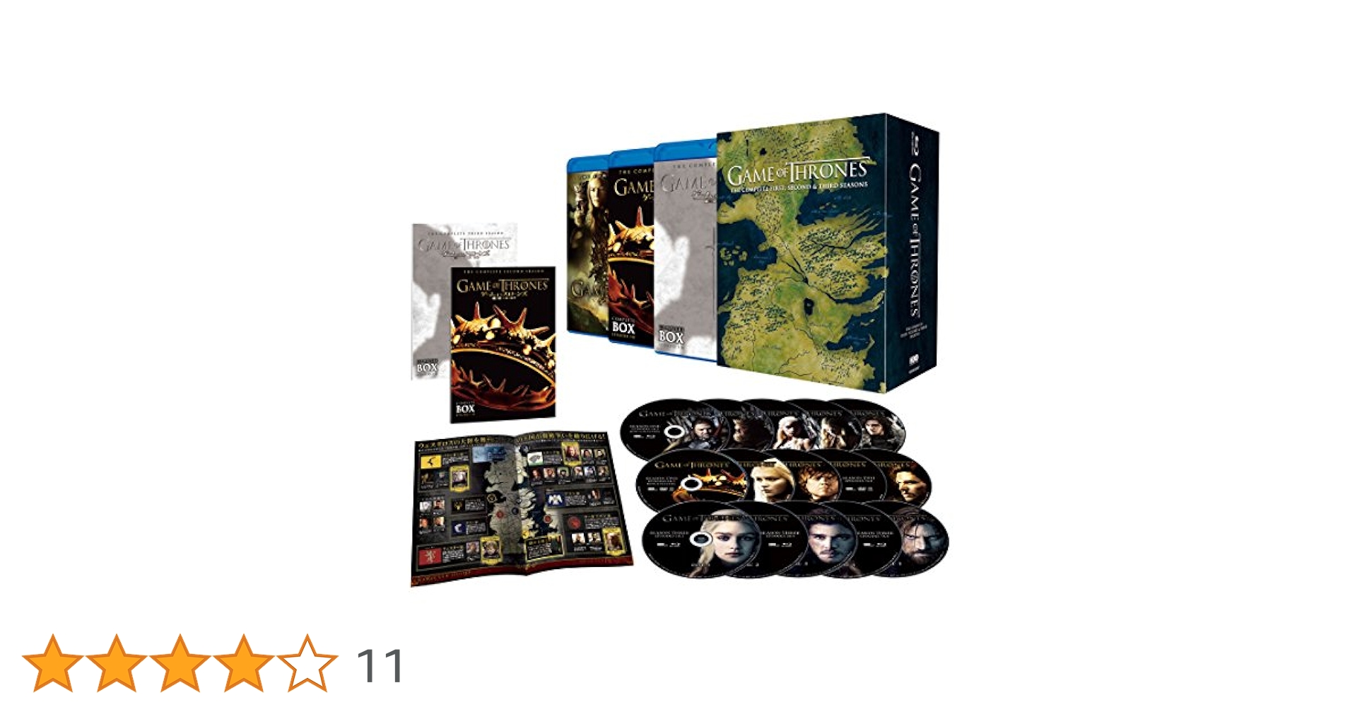 ゲーム・オブ・スローンズ 初回限定生産 第一章～三章 Bluray Amazon.co.jp: ゲーム・オブ・スローンズ ブルーレイ ボックス
