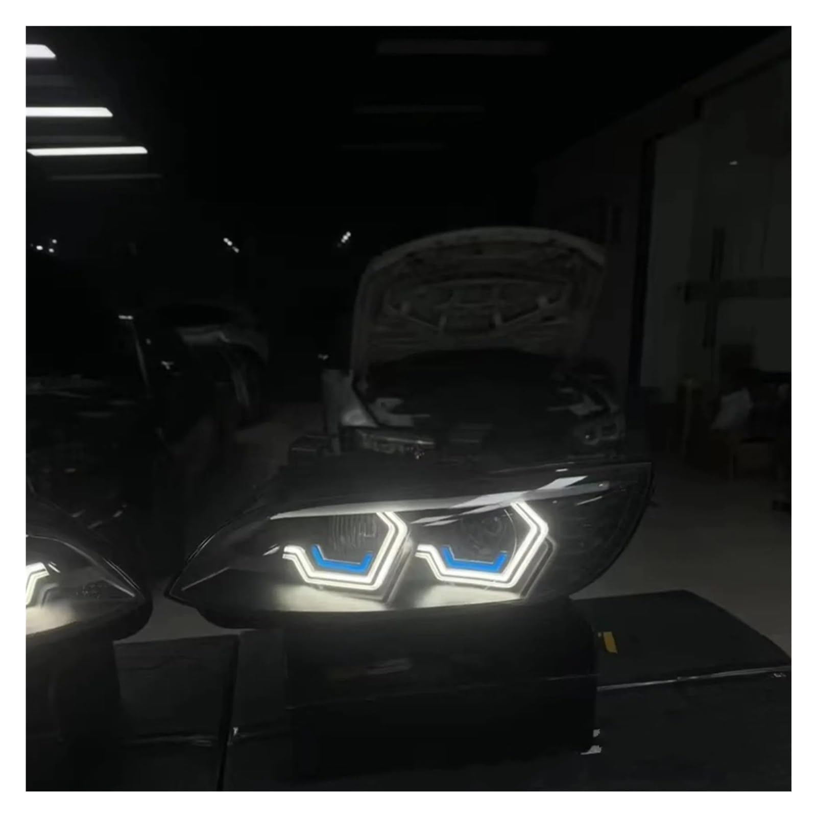 Faro Principale Per BMW Serie 3 E92 E93 Per OSS 2006-2012 Fari A LED Con Luci Diurne DRL Indicatori Di Direzione Fari Fanali Anteriori
