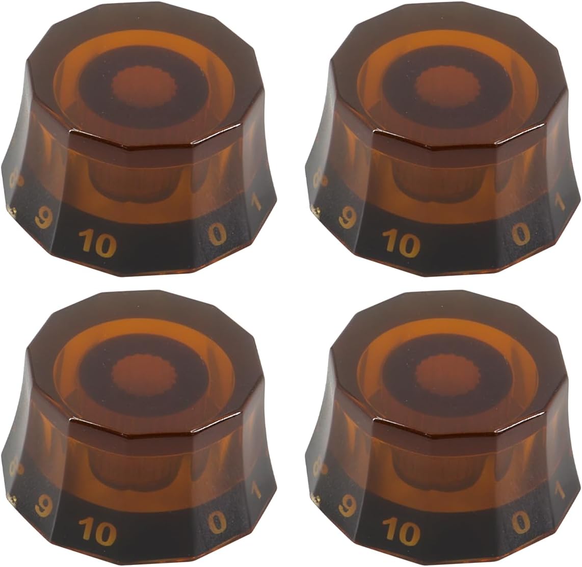 Amazon.com: Domofa 4Pcs Lampshade Style Guitar Knobs Electric Guitar ...