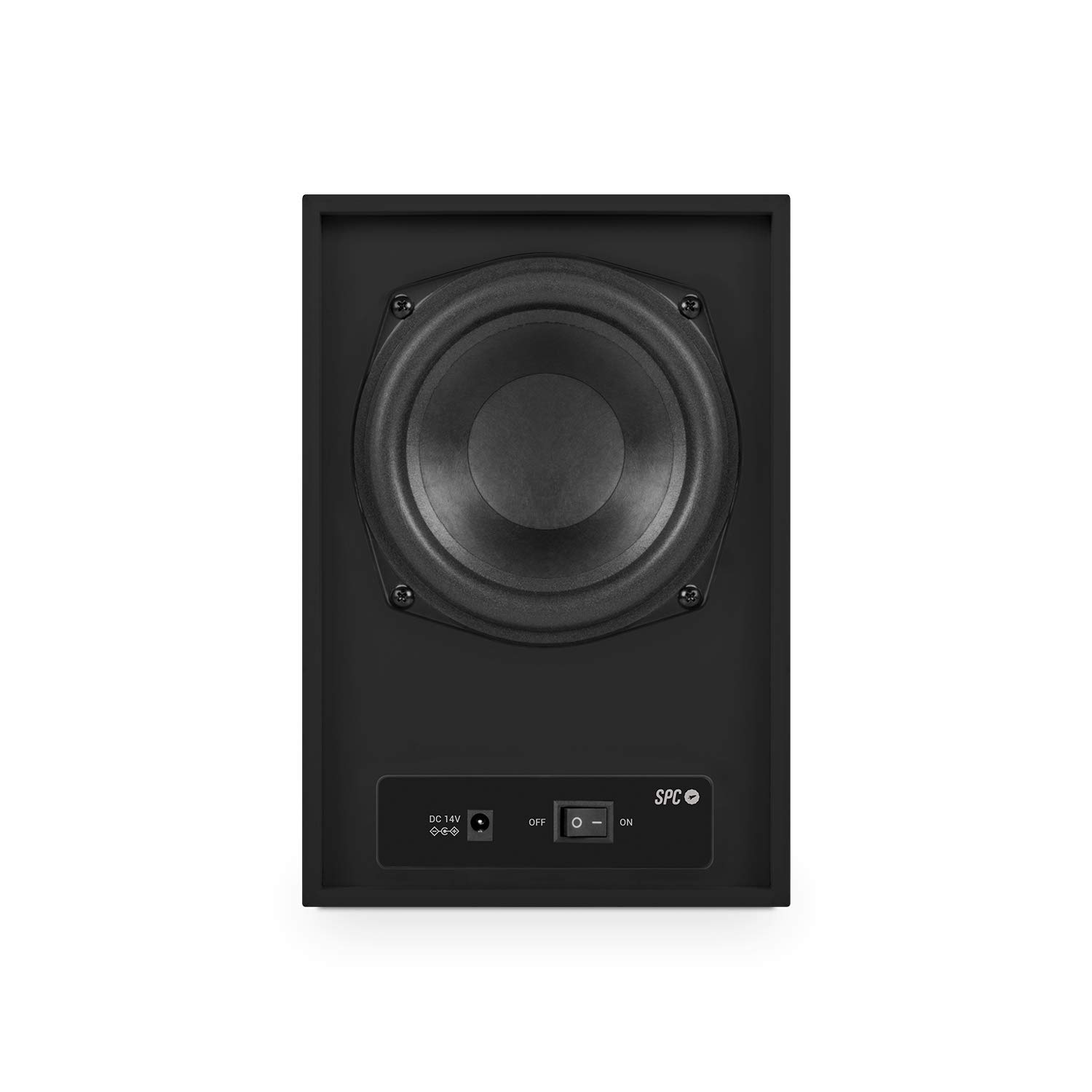 SPC Suana Sound Bar barra de sonido color negra con 100W de potencia y subwoofer inalámbrico