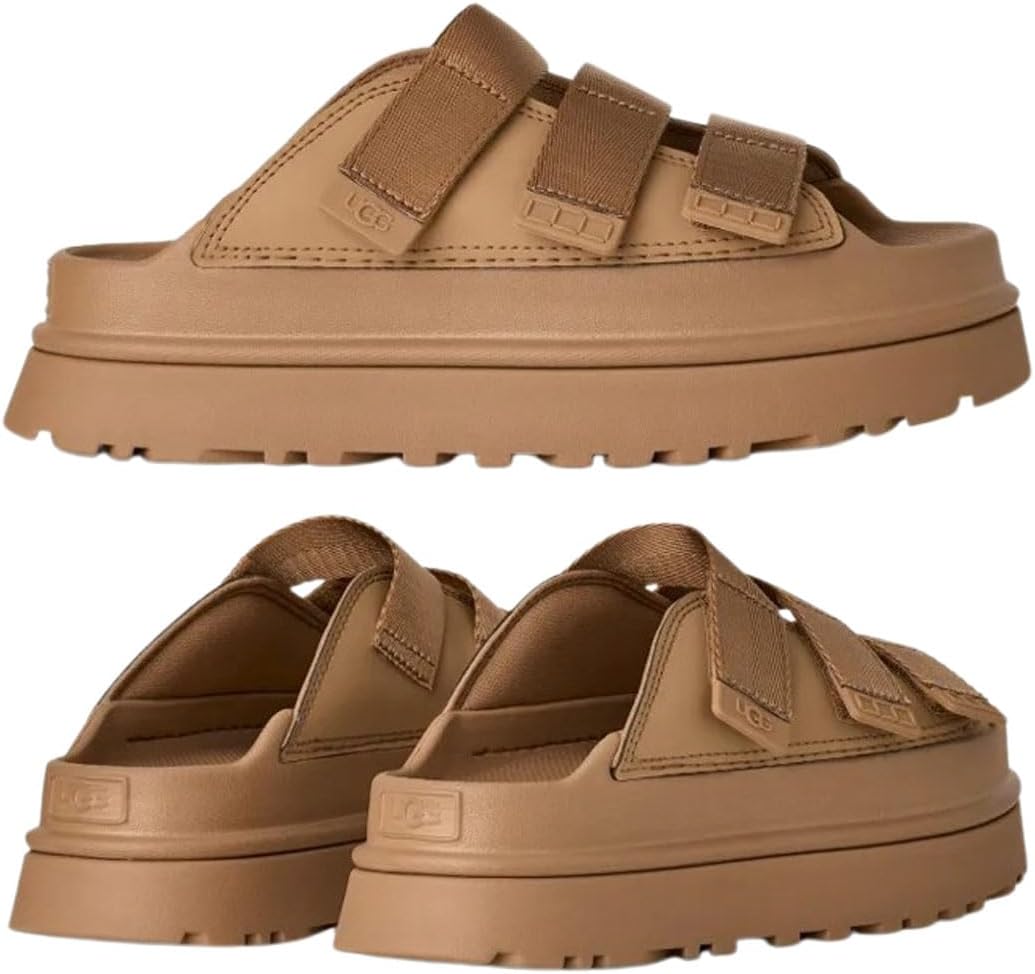 UGG ブラウン サンダル 厚底 スエード アグ UGG アグ 厚底 サンダル