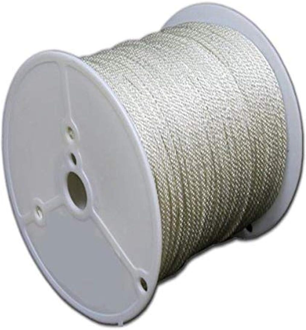 T.W Evans Cordage Co. 44-650 3/16-Inch Solid Braid Nylon Rope 500-Feet Spool