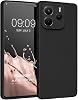 Microsonic Matte Silicone Xiaomi Redmi Note 14 4G Case Black [Redmi Note 14 4G Compatible Case - Black]