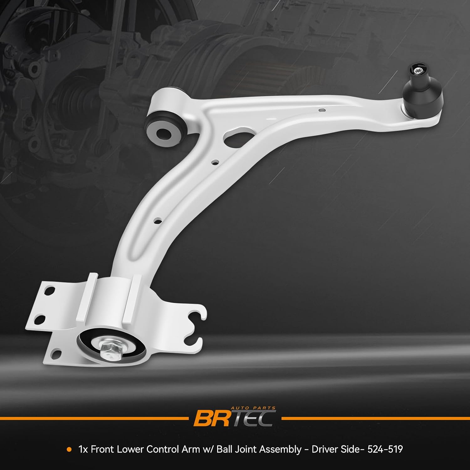 Front Lower Control Arm Compatible with Infiniti QX30 2017-2019, Mercedes-Benz B250e 2016-2017, B Electric Drive 2014-2015, B250 2013-2019, CLA250 2014-2020 - Passenger Side
