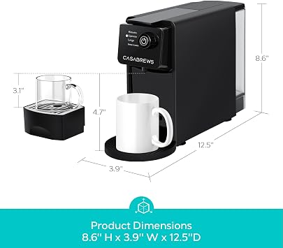 CASABREWS CM7036E Espresso Machine with TIMUG Mug