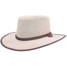 American Hat Makers Soaker Mesh Sun Hat for Men and Women   Handcrafted