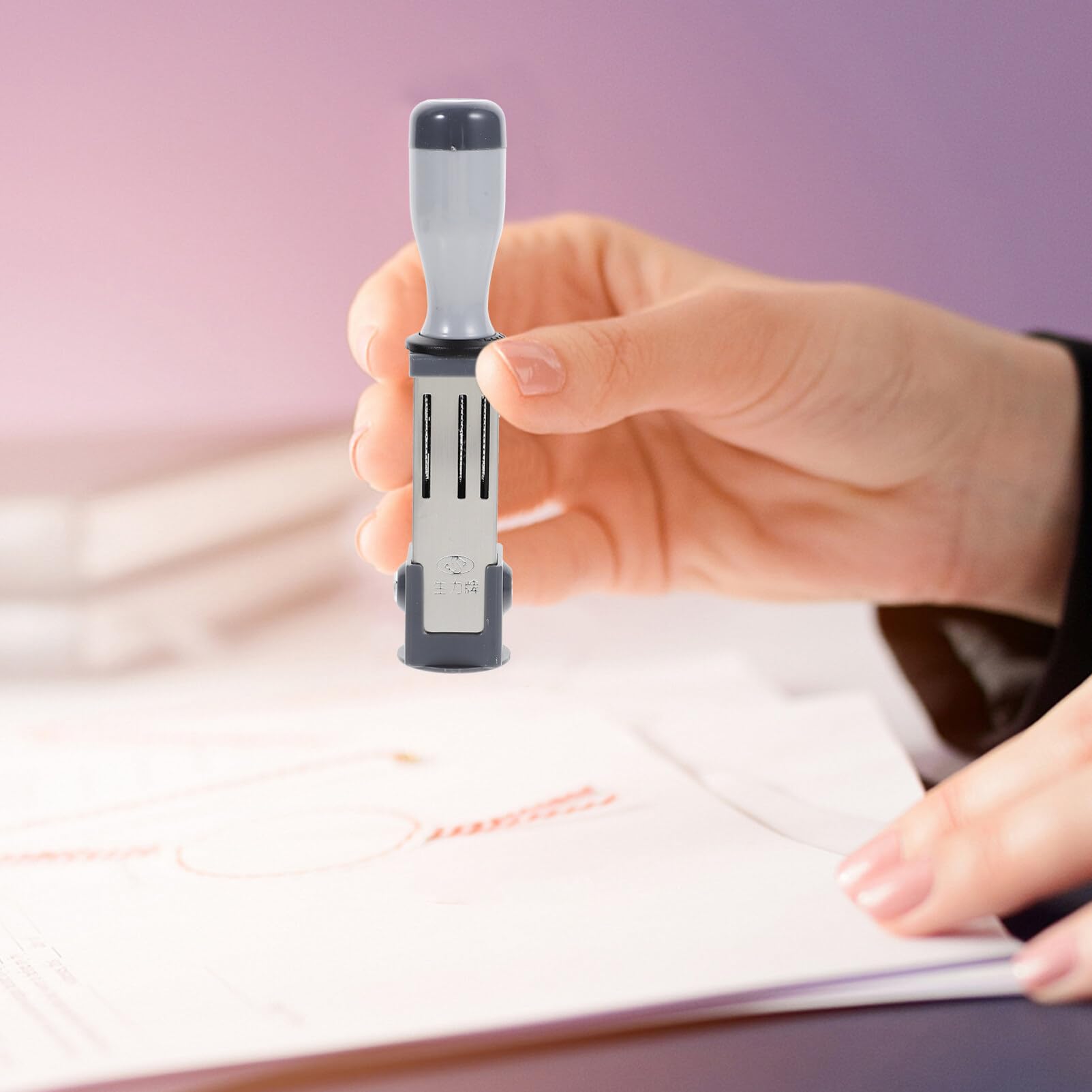 Sello De Núero De Goa De 6 Dígitos, Sello De Fecha, Sello De Oficina