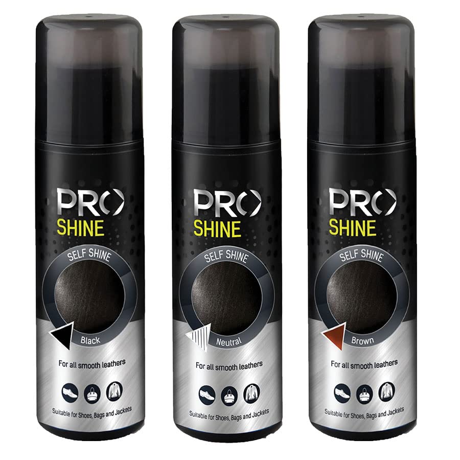 Self Shine Liquid Polish 75ML Pack of 3 Black Brown Neutral I Contains carnauba Wax I Provides Instant Shine (B0B2DH3XQT) Amazon Price History, Amazon Price Tracker