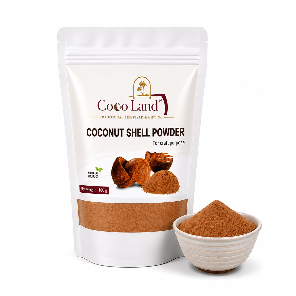 Coconut Shell Powder - Crafting & DIY -1