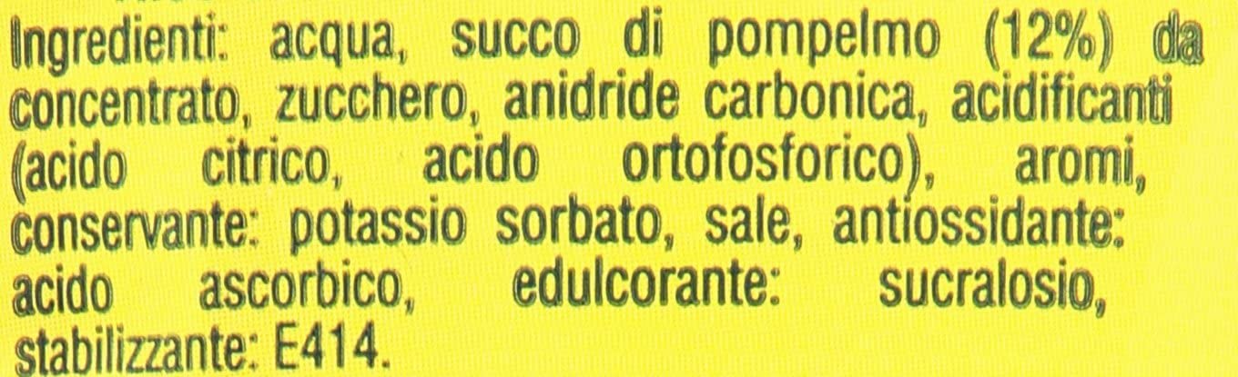 San benedetto Pompelmo OrangenLimonada naranja PET 1,5 litros refrescante