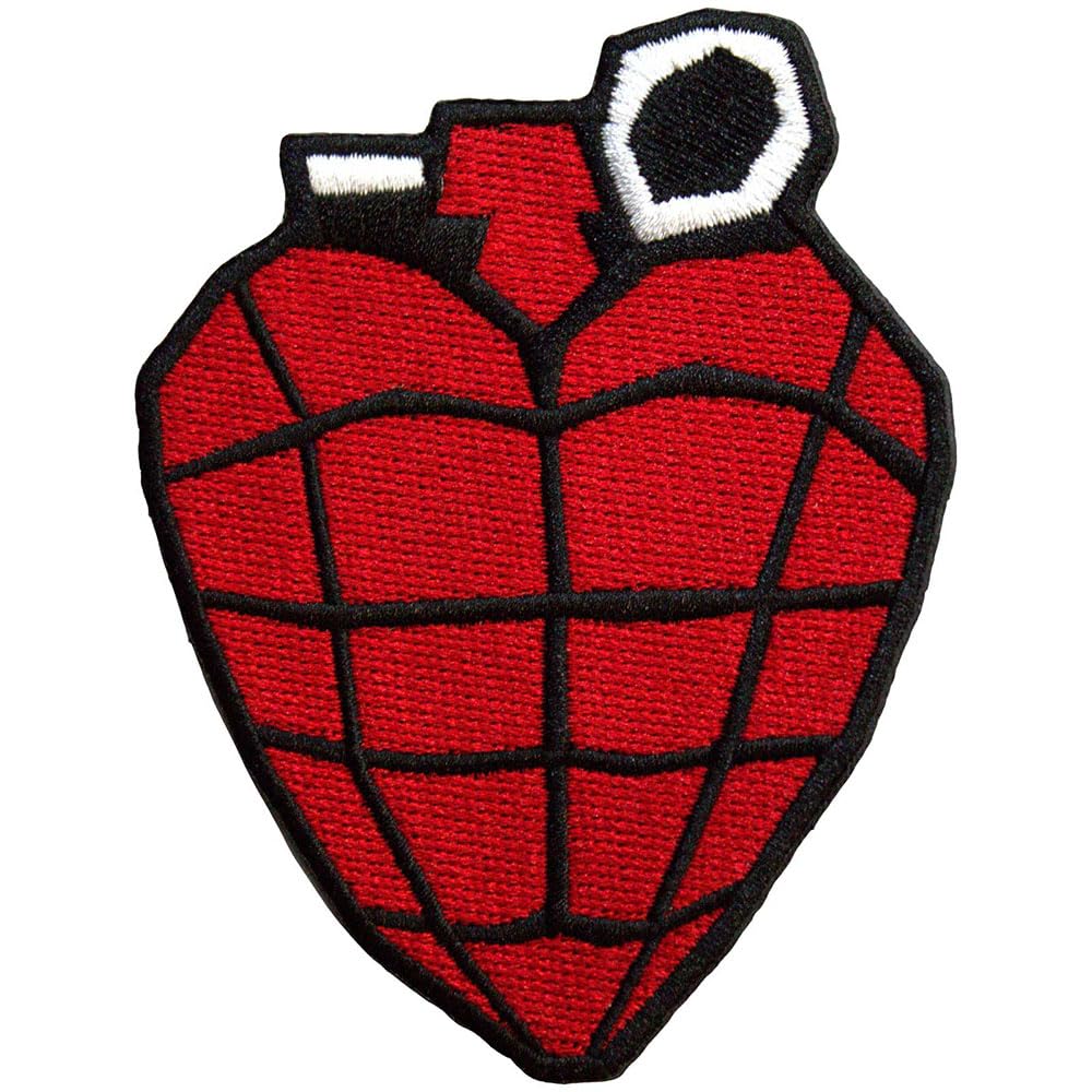 Green Day Grenade Standard Woven Patch One Size