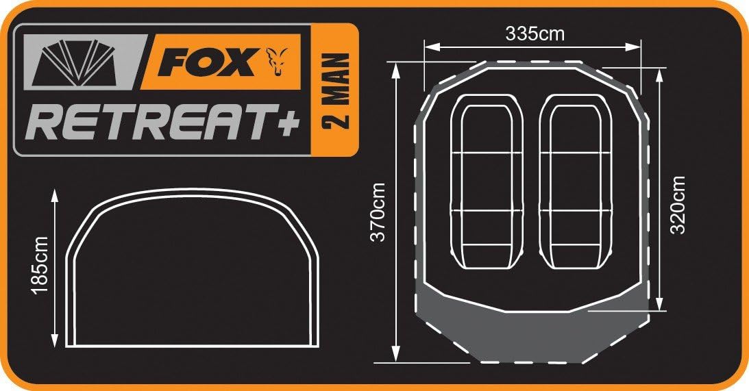 Fox Retreat+ - Tent incl. Inner Dome - 2 Man