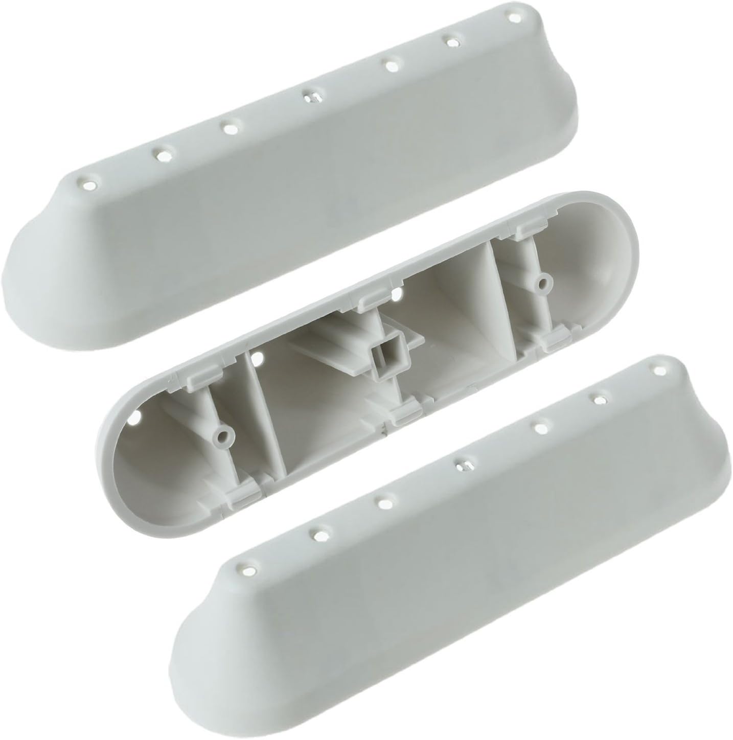 LAZER ELECTRICS 7 Hole Drum Paddle Plastic Lifter for Swan SW Series Washing Machines Spare Part (3 Pack, White)