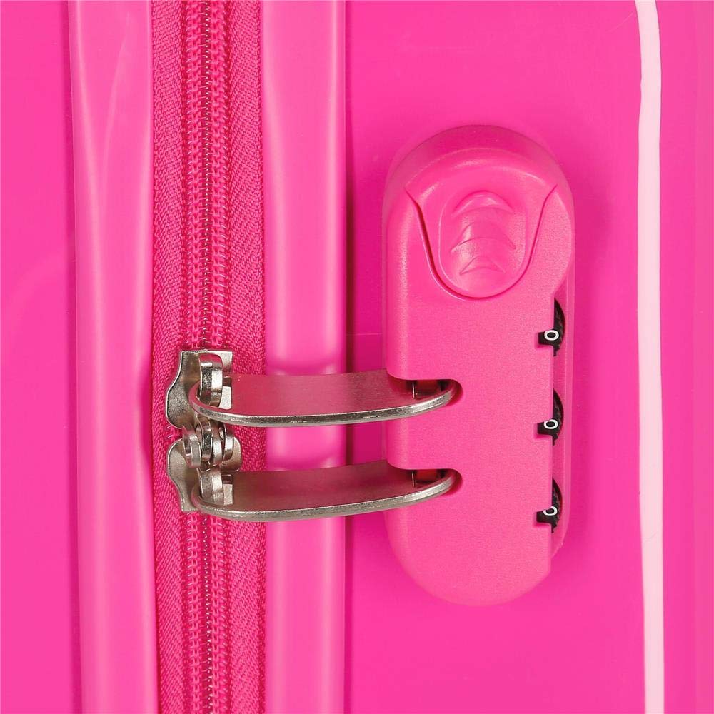 Movom Save The Planet Maleta de Cabina rígida, Rosa | 55cm