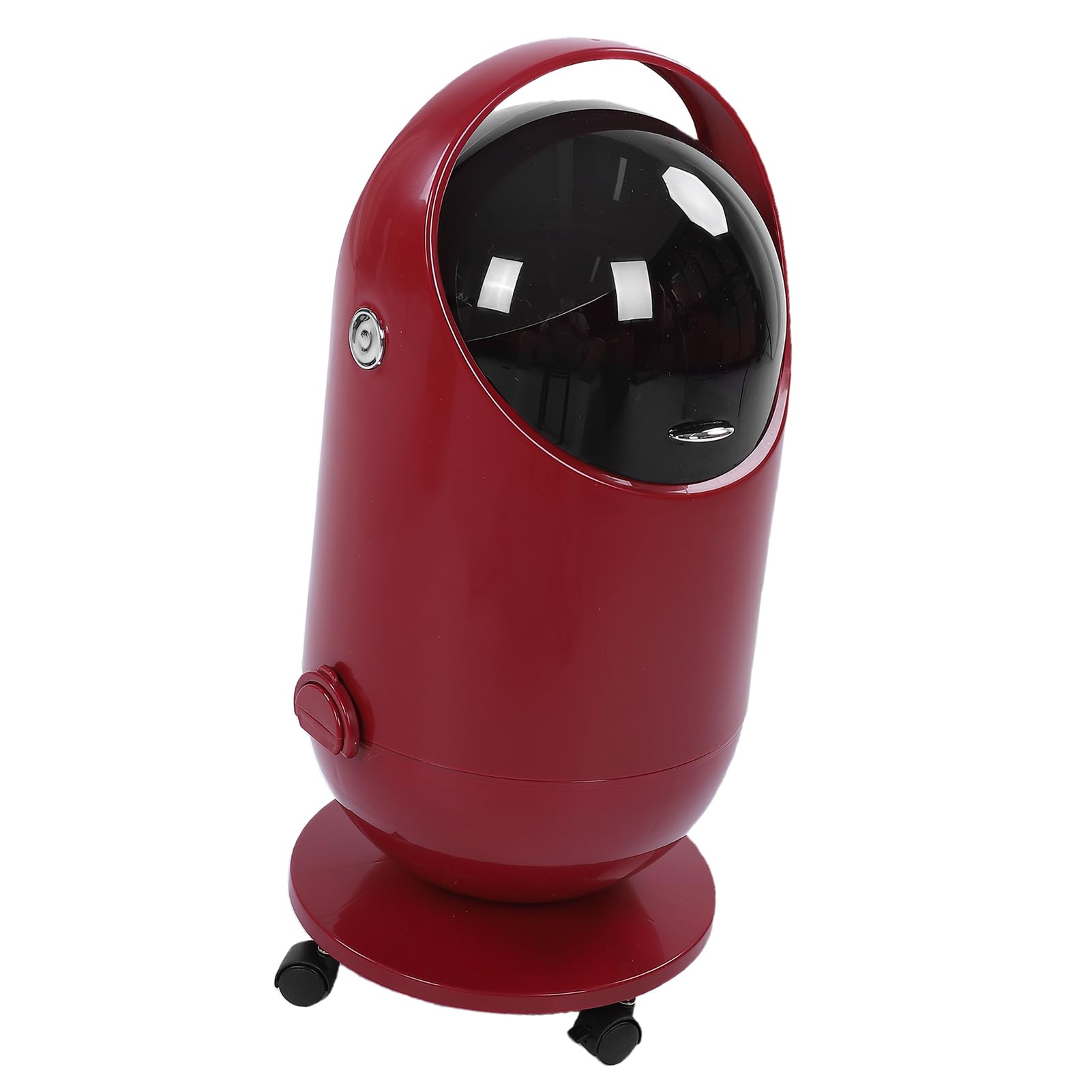 Pojemnik na śmieci z pokrywą, 15L Stylowe Przechowywanie (Red)