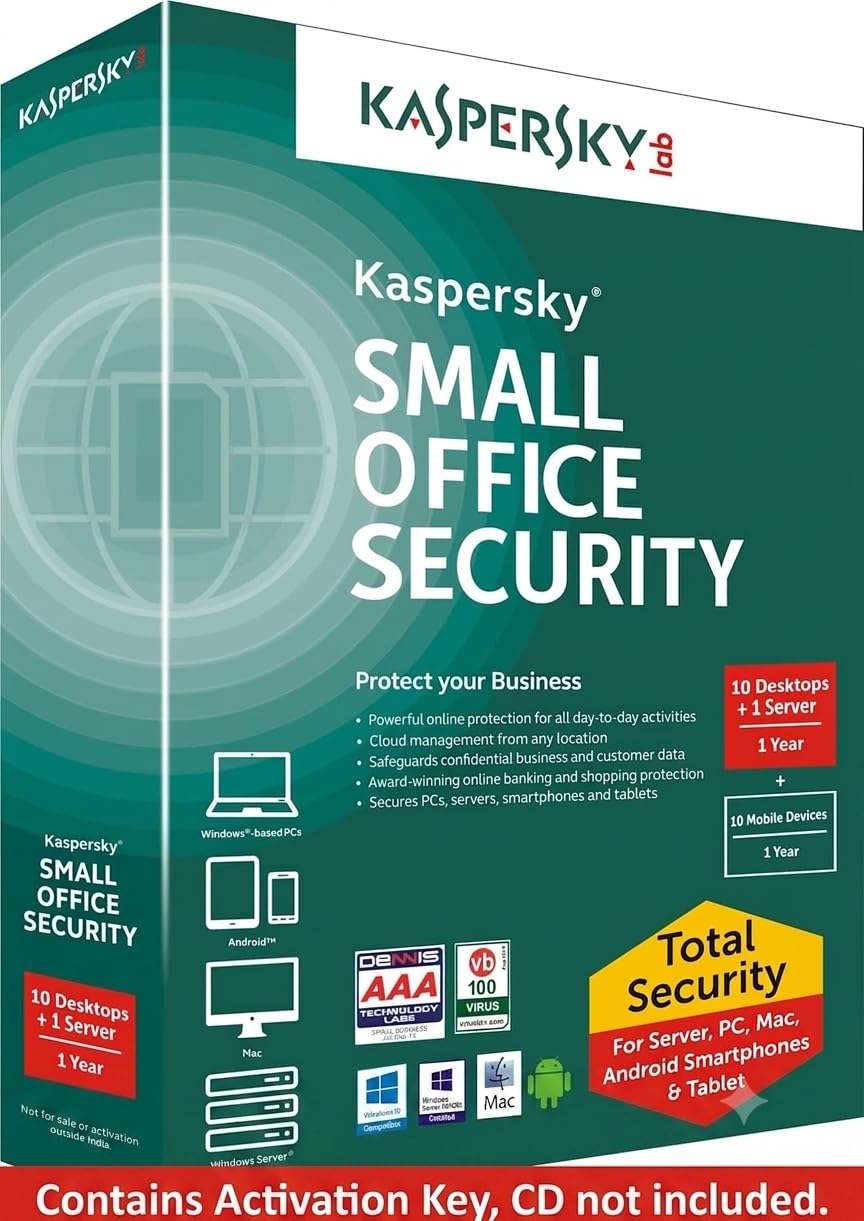Kaspersky Small Office Security Latest Version-10 PCs + 1 File Server 1 Year (CD) + 10 Mobile Devices-image-42