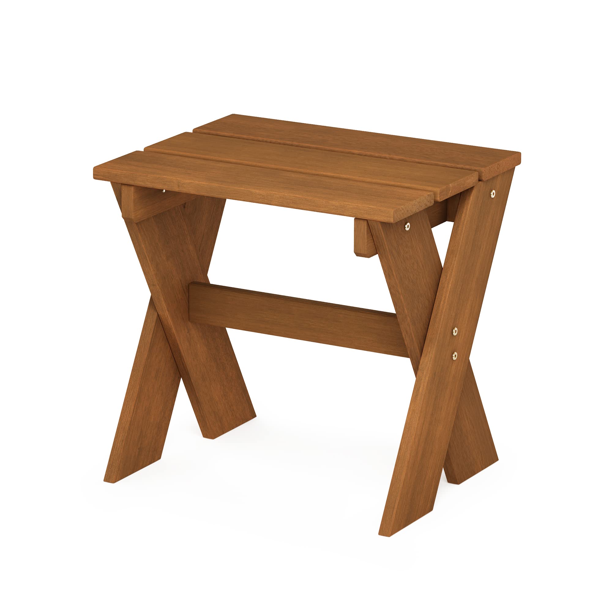 Furinno Tioman Beistelltisch, Blumenständer, Meranti Holz, Natürlich