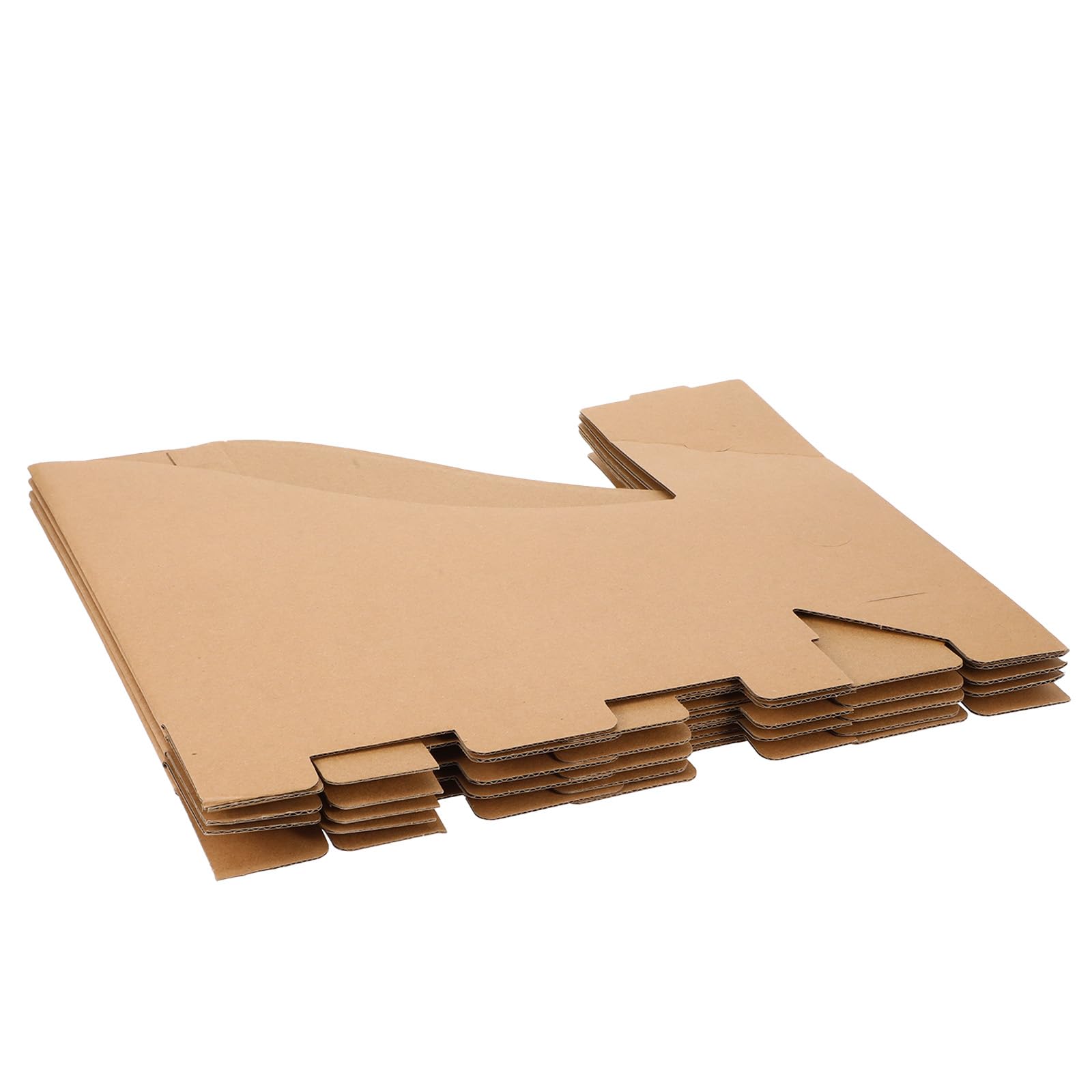 Zeitschriftenhalter aus Karton, stabile Buchkörbe für Klassenzimmer, Bibliothek, 26,7 x 26,9 x 8,9 cm, vertikale Aktenordner, 20 Stück